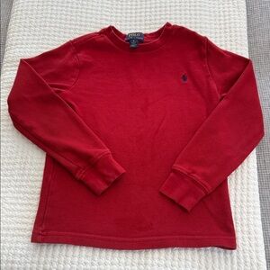 Polo by Ralph Lauren Vibrant Red Crew Neck Boys Top